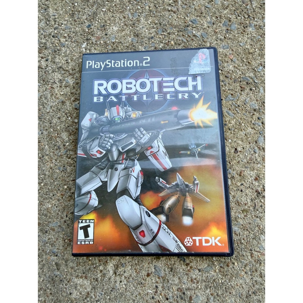 Robotech Battlecry  PS2 2002 Mecha Action Game Complete CIB-Tested